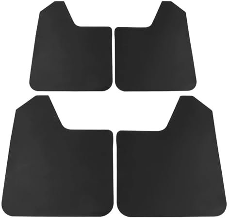 SLAHAJ Paraspruzzi per Auto 4 Pezzi Parafanghi universali per Auto, Pick-up, Camion, SUV, parafanghi, paraspruzzi Pneumatico Accessori