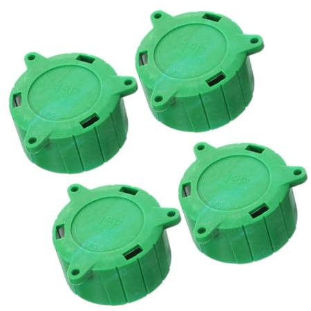 Ciieeo 4pcs Pin Trailer Plug Cover Plastic Charger Cap for Electric Car Trailer Covers Protective for Car Charging Port