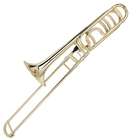 Posaune Tenor-B-Posaune Aus Kunststoff Für Anfänger Und Professionelle Darbietungen(Gold-plated)