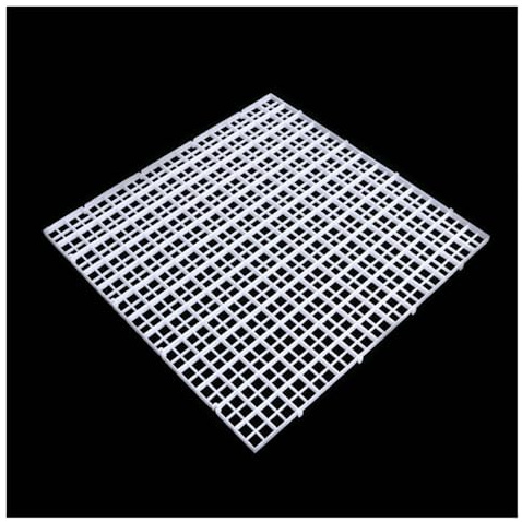 GMGQJST Fish Tank Separator Fish Tank Divider Plastic Egg Crate For Aquarium Separation Plate Grid Isolation Board Fish Tank Bottom Filter Tray(White)