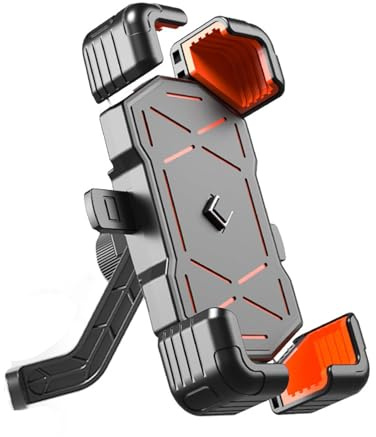 Motorbike Phone Holder for BMW Concept 9cento 2019, Motorcycle Handlebar Phone Mount 360° Rotatable Adjustable Anti Vibration Holder,Rearviewmirrorstyle-B