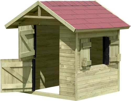 Spielhaus Emily aus Holz Gartenhaus für Kinder