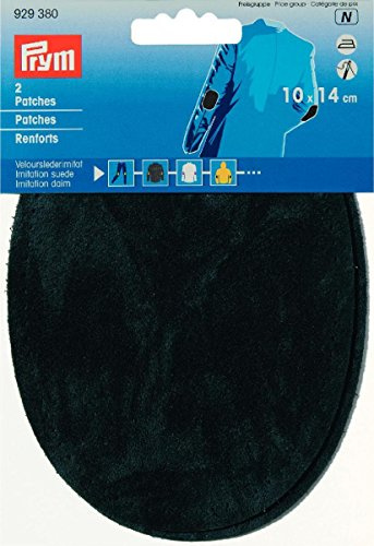 Prym 1, Green 929380 Verstärkungen aus Wildleder, zum Aufbügeln, 10 x 14 cm