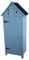 Outdoor Brighton Garden Wooden Storage Cabinet or Tool Shed In Blue/Green