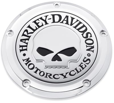 HARLEY-DAVIDSON Motorrad Willie G Skull Derby Deckel Cover Abdeckung Kupplungsdeckel Schutz Totenkopf, 1 (25700469)