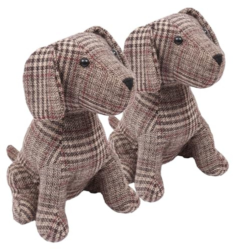 Nicola Spring Milo Die Hundetür Stopps - 19 X 26,5cm - Brown - Pack Von 2