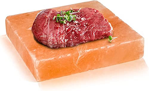 SudoreWell® Salz Grillstein quadratisch 20 x 20 x 5 cm