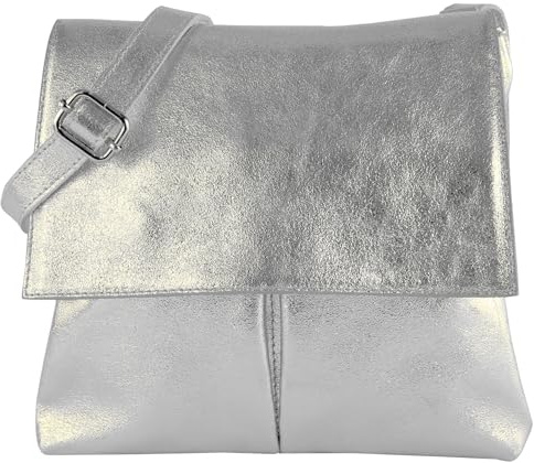 modamoda de T63LEDER Damen Leder Umhängetasche, handmade in Italy