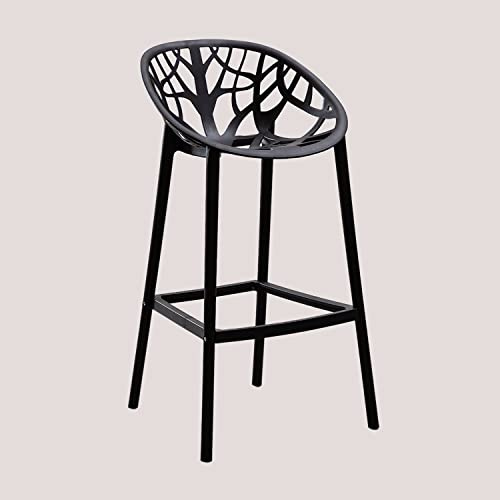 SKLUM 2er Set Outdoor-Barhocker Ores Schwarz ↑75 cm