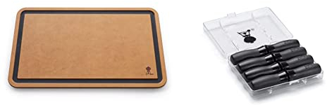 Weber 7005 Schneidebrett, 45 x 28 cm, passend für das SmokeFire Seitentisch-Zubehör & 6489 Maiskolbenhalter-Set, 8 Stück, Picknick, Grillen, Gartenparty
