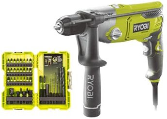 Pack RYOBI Perceuse à percussion RPD1200-K - 1200W - Coffret de 38 accessoires - RAK38DSDI2