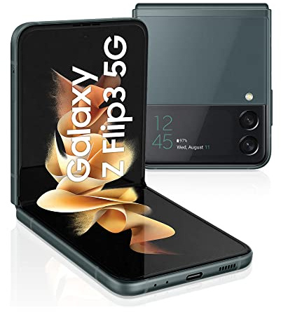 Samsung Galaxy Z Flip3 5G 128GB Green Unlocked (Renewed)
