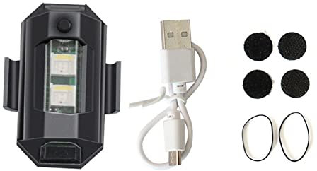 [Pièces détachées pour drone] Lumière stroboscopique de drone for DJI Mavic 2/3/Mini/Pro/Mini SE/FPV lampe de signalisation de vol de nuit à haute luminosité LED voyant d'avertissement clignotant [Fac