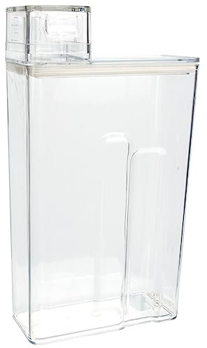 jojofuny Large Capacity Laundry Detergent Storage Box Dispenser Bottle Pump Foam Dispenser Bottle