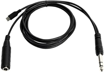 Nflightcam USB-C Smartphone Aircraft Audio Cable