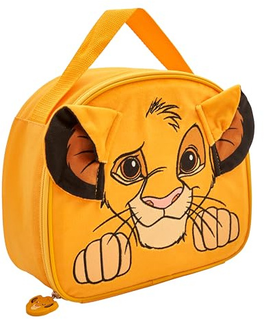 Disney Polar Gear Lion King Insulated Kids Lunch Bag Official Merchandise - Simba Face Kids Lunch Box - Back to School Supplies