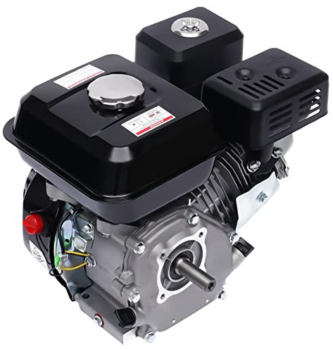 LOIRIIC 7.5hp 5.1kw Quiet Industrial Engine Black Petrol Generator 4-Stroke Emergency Power Supply Suitable for Agricultural Equipment etc