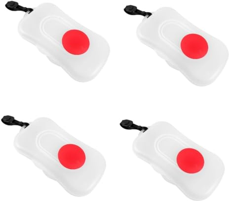 Garneck 4 Stück Box für Babytücher Feuchttücher Box Tragbare Feuchttücher Hygienetücher feuchte Tücher Wischtuchspender Spender für Wischtücher aus Kunststoff PP-Kunststoff