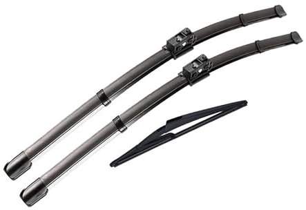 HHCVN Limpiaparabrisas Coche para Benz B Class W246 Facelift 2016-2019 26”+19”+12”, Escobillas Goma para Limpiaparabrisas Delantero y Trasero Piezas Coche,B RHD
