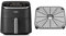 Cosori Turboblaze Heißluftfritteuse Airfryer, 9-in-1 Air Fryer XXL 6L+ Cososi TurboBlaze Heißluftfritteuse originales Backblech 6L, Cosori Zubehör für CAF-DC601-KEU Airfryer
