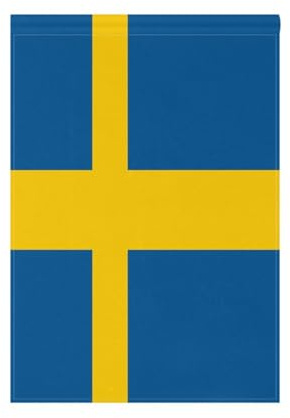 Bandiera Svezia Stagionale Giardino Bandiere colorato banner per Yard decorazione 28x40 double sided