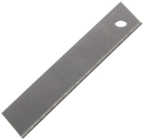 STANLEY FatMax Abbrechklingen (18mm, Ersatzklingen für Cuttermesser, patentierte & induktionsgehärtete Schneide, ideal zum Schneiden von Karton, Leder, Kunststoff, 10x Spender á 10 Stück) 1-11-718