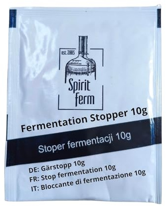 Gärstopp Mittel für Wein 10g Kaliumsorbat – FERMENTATION STOPPER Stabilisierung der Wein |
