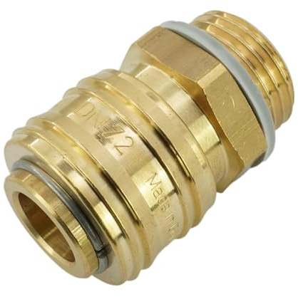 Fittingstore - Druckluftkupplung mit Außengewinde NW 7,2 - G1/8 - G1/4 - G3/8 - G1/2 (G 1/4)