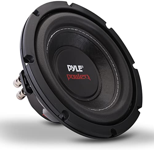 Pyle Casse Auto, Subwoofer 20 cm, Cono in Carta Non Pressato, Basket Plastica Nera, Impedenza 4 Ohm, Altoparlanti Auto Potenza 800 Watt, Surround in Schiuma