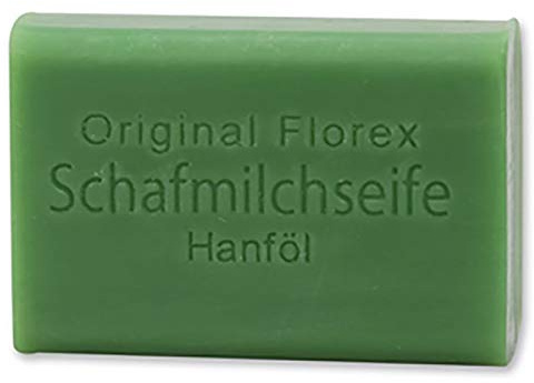 Florex Schafmilchseife Hanföl 100 g Stück Seife Naturseife Schafmilch