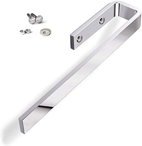 SOTECH Handtuchhalter PELI für Schrankmontage/Zum verschrauben/Aluminium massiv/Chrom poliert/Handtuchhalter Bad Handtuchhaken