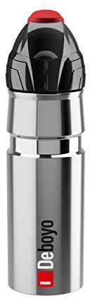 Elite Deboyo Wasserflasche, silber, 500 ml