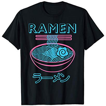 Ramen Esthétique Japonais - Bol de Ramen Aux Nouilles T-Shirt