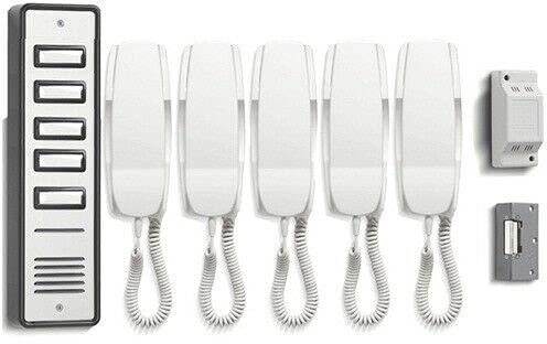 Bell System 905 5 Station Audio Door Entry Telephone/intercom System