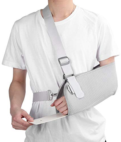 Armschlinge - Medizinischer Stützgurt für die Schulter-Immobilisierung, Atmungsaktive Armschlinge, Armschlinge für Gebrochene Arm-Ellbogen-Handgelenk, Verstellbare Schulter-Rotatoren-Manschetten-Stütz