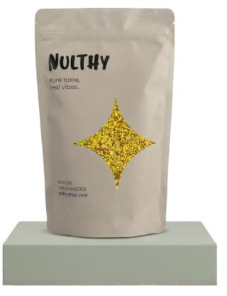 NULTHY Harina de Pistacho BIO, 500g | BIO, 100% Natural, Origen España, Sin Sal Añadida, Alto en Fibra, Fuente de Proteína