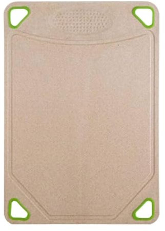 Cheese Serving Board Plastic Sticky Board Cutting Boards Household Double-Sided Knife Board Vegetable Cutting and Fruit Ideal for Chopping Meat(L)