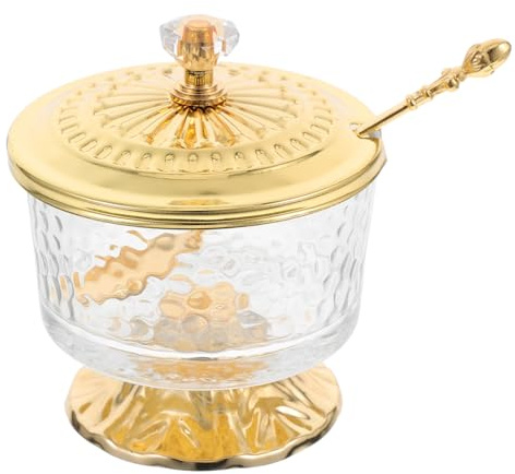 SOIMISS Azucarero De Cristal Con Pequeño Para Especias Sal y Pimienta Decorativo Para Cocina