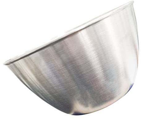 Alipis Bol De Acero Inoxidable Para Mezcla De Alimentos Ensaladera Elegante y Versátil Para Cocina Para Frutas Ensaladas y Postres Uso Diario y Fiestas