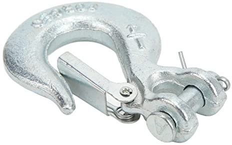 Acouto Gancho de Horquilla para Remolque 4x4 Gancho de Seguridad de Acero Forjado G70 Alto Contenido de Carbono Capacidad 3540 kg Cadenas para Remolque de Camiones Vehículos Off Road