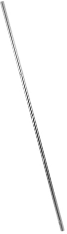 Lurrose Asta di Metallo per Calcio Balilla da Tavolo Maniglia in Tubo d'Acciaio, Accessorio di Ricambio da 44 CM per Macchina da Calcio Balilla, per Allenamento e Divertimento
