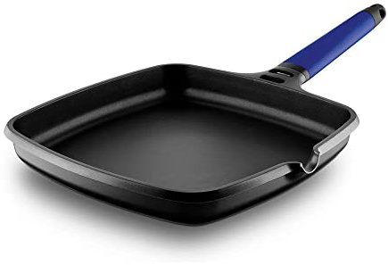 Fundix - Asador Inducción Mango Azul Marino 27 cm
