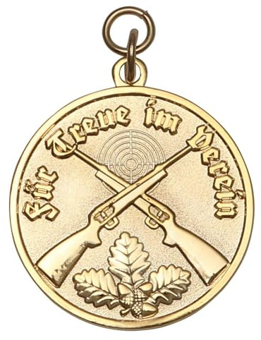 Deitert Medaille - Für Treue im Verein Gold