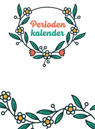 Periodenkalender: Logbuch zum Erfassen des Mentruationszyklus mit Kalender und Notizfeldern für jeden Tag der Periode - Zykluskalender zur Überwachung der Menstruation