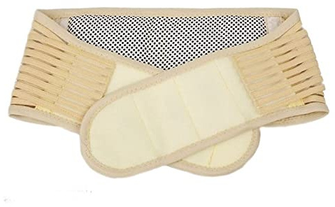 Men Women Back Brace Breathable Waist Lumbar Lower Back Support Belt Waist Compression with Adjustable Strap for Sciatica,Herniated Disc, Scoliosis Back Pain Relief, Heavy lifting Removable Lumbar Pad (B-Khaki for Waist girth 28.8-34 inches)