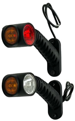 MelTruck® 2x LED Umrissleuchte Positionsleuchte Seitenleuchte E9 für LKW PKW Anhänger