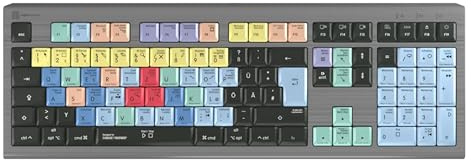Logickeyboard LkB-CbasE-A2M-De Tastatur Usb Qwertz Deutsch Schwarz (lkB-CbasE-A2M-De)
