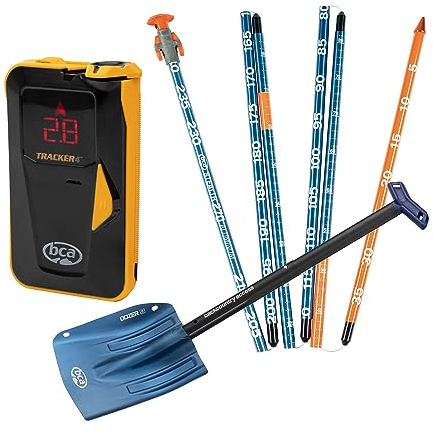 BCA T4 Rescue Package Set - Kit di Soccorso in Caso di valanga Unisex - Adulto, Black, 1SIZ - 23G0110.2.1.1SIZ