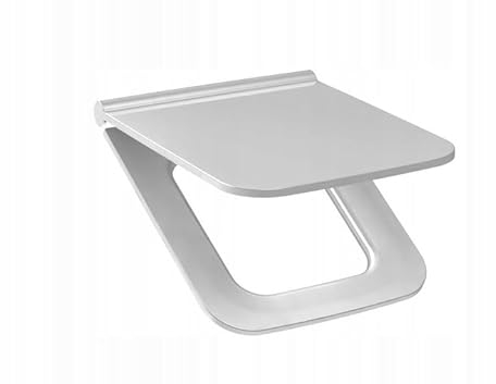 Ramm Toilettensitz kompatibel mit Villeroy & Boch Architectura WC Sitz aus antibakteriellem Duroplast, Toilettendeckel mit Absenkautomatik Soft Close, Ersatz 9M58S101