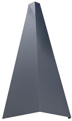 Rinneneinhang Traufblech für Metallziegel Anthrazitgrau RAL 7016 L = 2,00 m